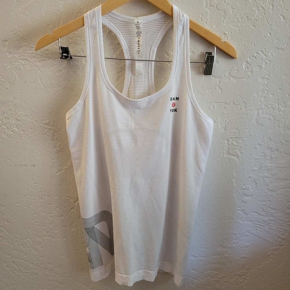 Lululemon San Francisco Participant Tank Top Size 8